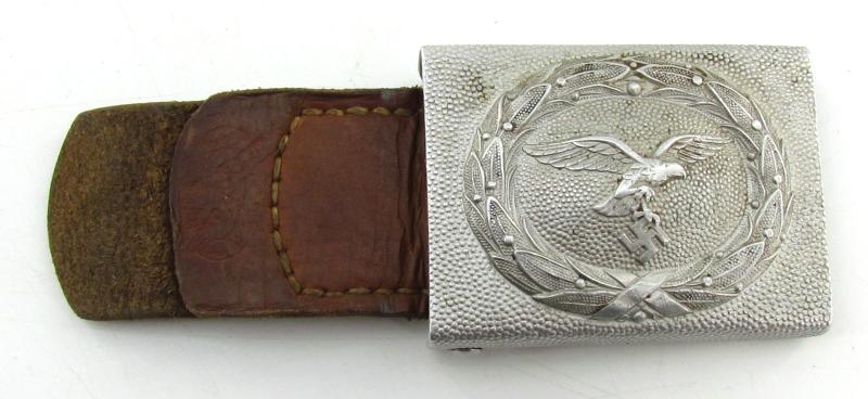 Luftwaffe Tabbed Aluminum Buckle 1938 ( JMO )