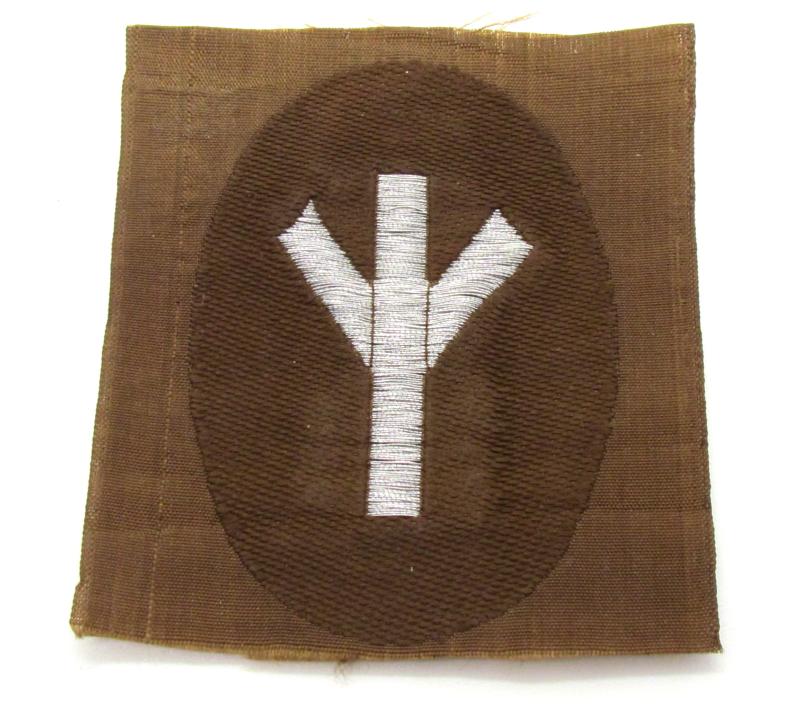 SA- ('Sturmabteilungen'-) related armbadge ( 'Ärmelabzeichen für Führer') with RZM Label