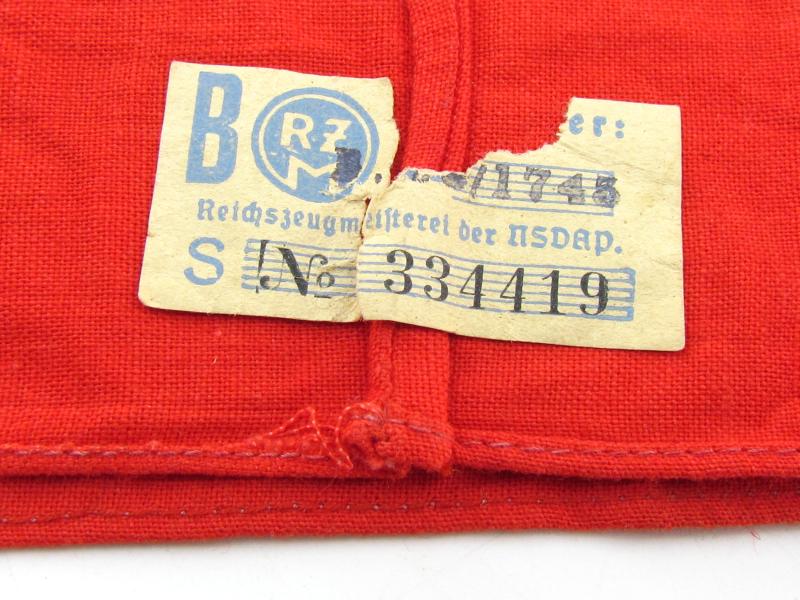 SA ‘Sturmabteiling’ sports armband with RZM Label