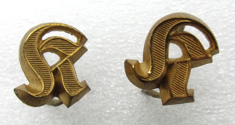 Wehrmacht Officers K ( Krad ) shoulder board cyphers