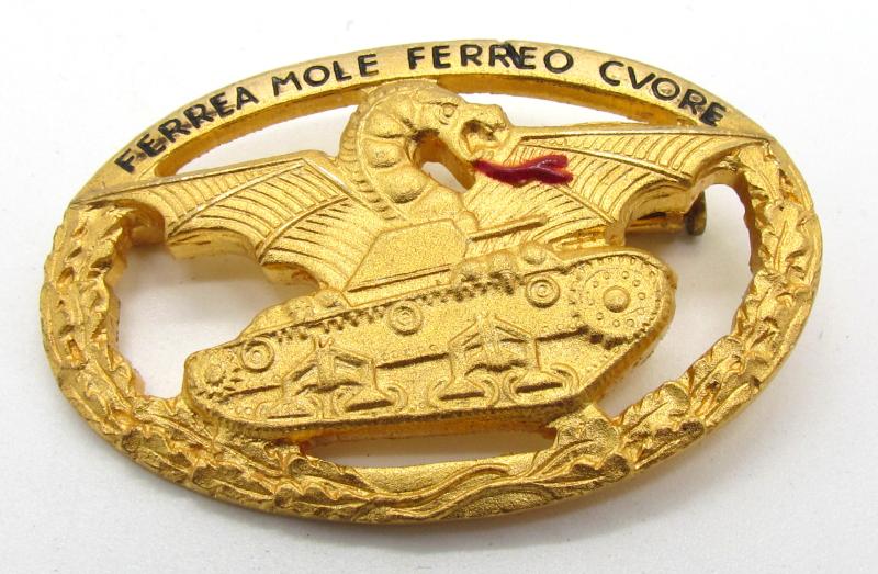 Italy, A WWII Commander’s Tank Badge