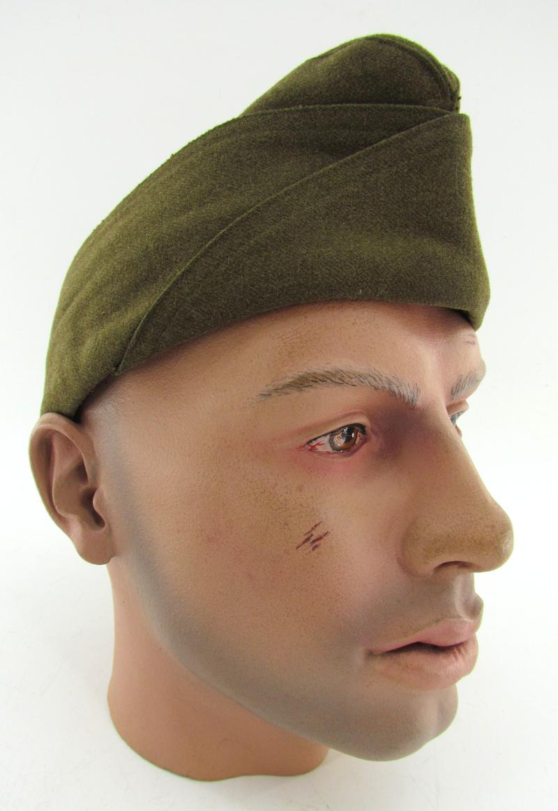 US WW2 EM unpiped Garrison Cap
