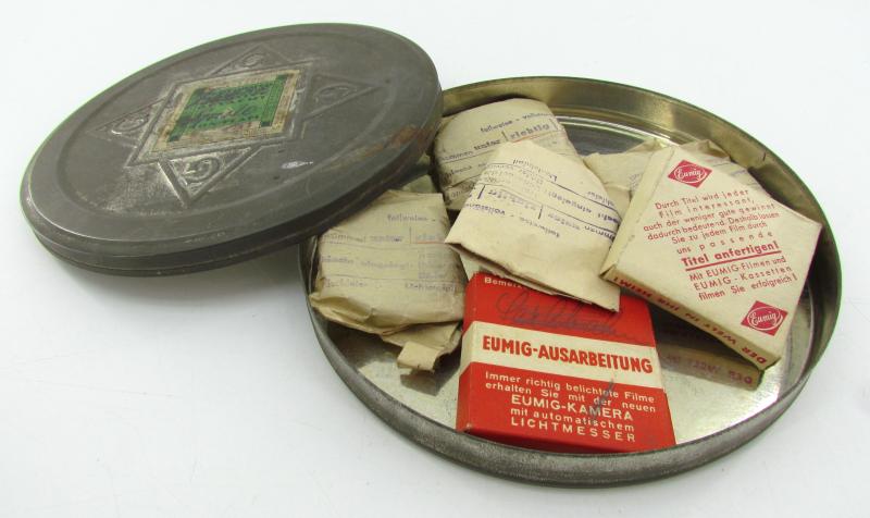 Film can with multiple private recordings ( 6x )