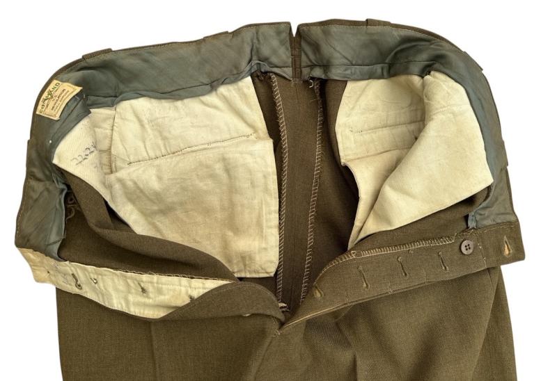 US WWII Wool Serge Trousers