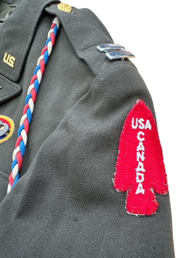 Canadian FSSF Officers Class-A Uniform Jacket With Shirt, Tie and Side Cap