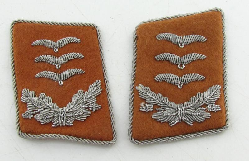 Luftwaffe Nachrichten Collar Tabs 