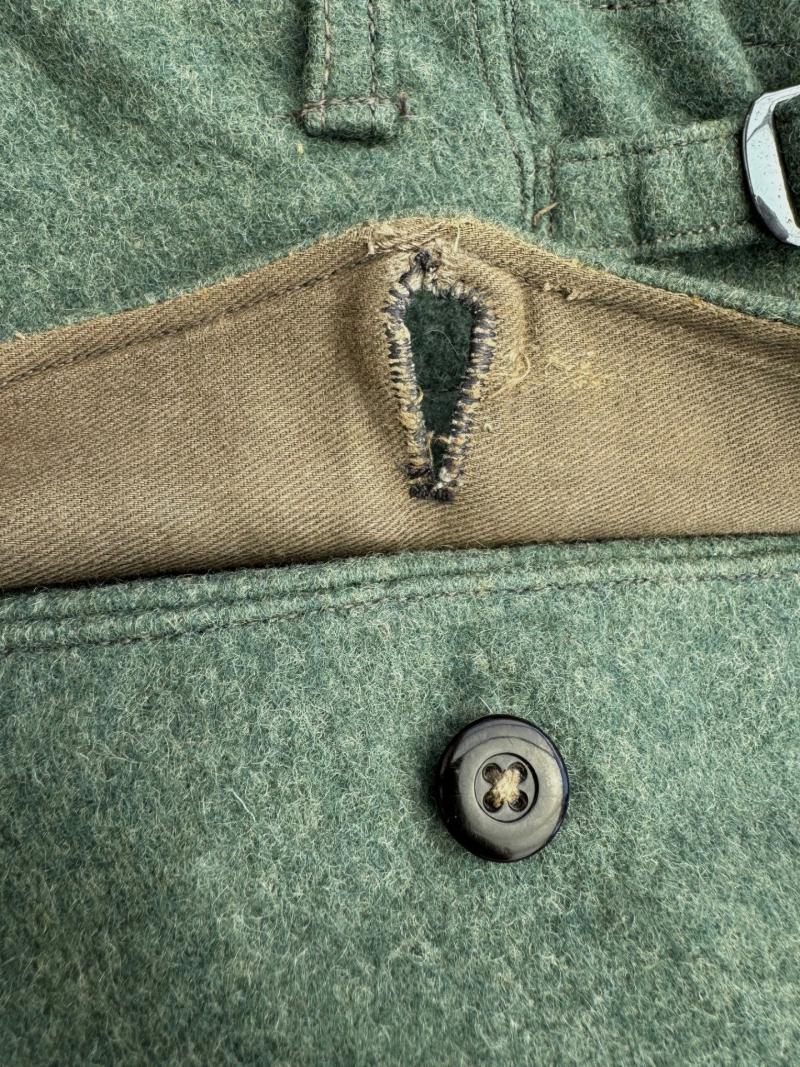 Luftwaffe paratrooper ‘Fallschirmjäger’ jump trousers ( Mint )