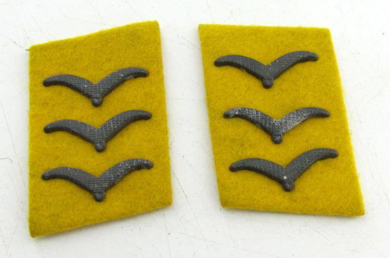 Luftwaffe Flight/FJ 'Obergefreiter ' Collar Tabs
