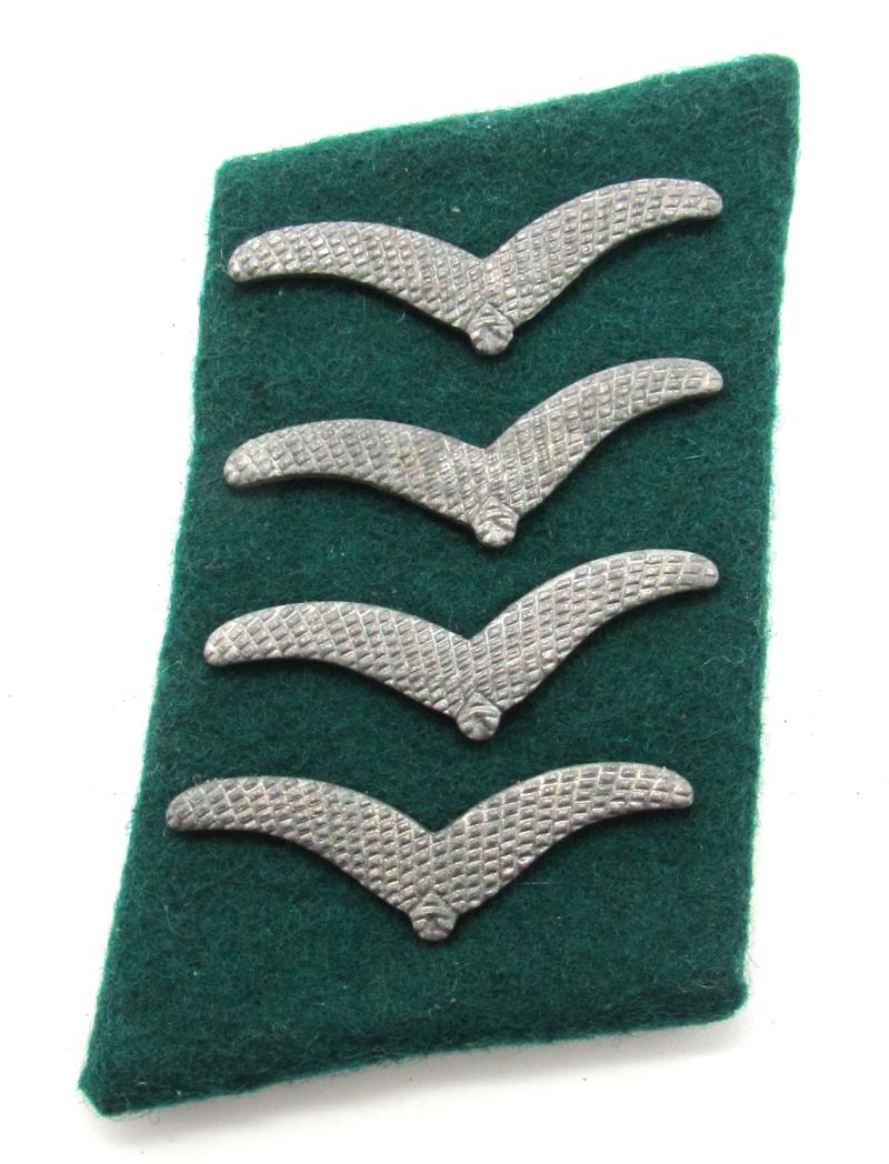 Luftwaffe Field Division Stabsgefreiter/Hauptgefreiter Collar Tabs