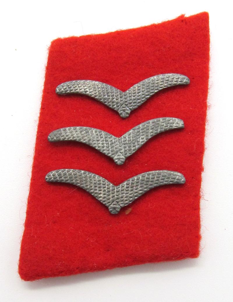 Luftwaffe 'Obergefreiter ' Collar Tabs for anti-aircraft ‘Flak’