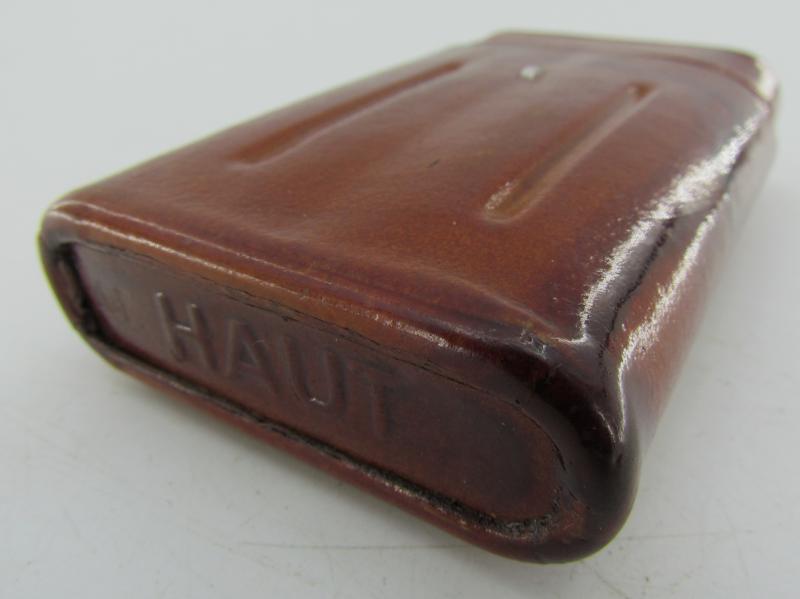 Wehrmacht anti-gas skin detoxification ointment (Hautentgiftungssalble) flask in container