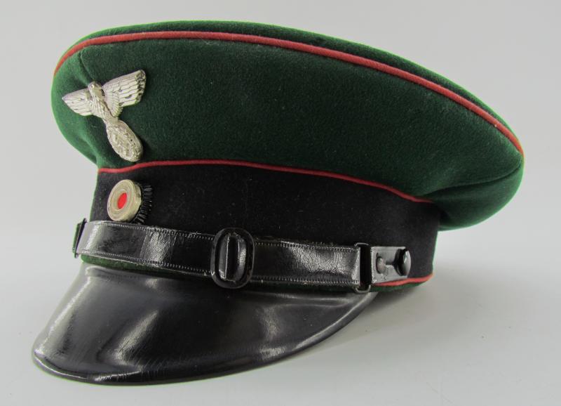 Third Reich Prison Officials Visor Cap