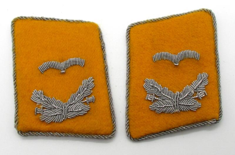 Luftwaffe Flight/FJ 'Leutnant' Collar Tabs