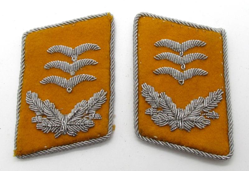 Luftwaffe Flight/Fallschirmjäger Collar-tabs 'Hauptmann