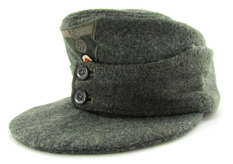 Wehrmacht M43 field cap – Heer EM/NCO – 0/0343/5104