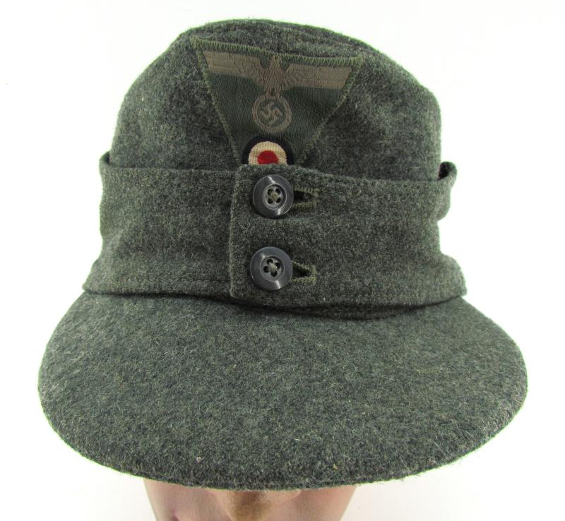 Wehrmacht M43 field cap – Heer EM/NCO – 0/0343/5104