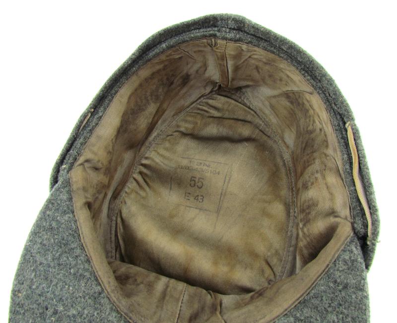 Wehrmacht M43 field cap – Heer EM/NCO – 0/0343/5104