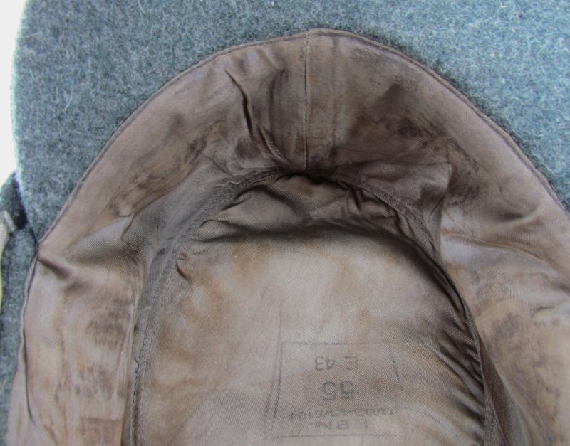 Wehrmacht M43 field cap – Heer EM/NCO – 0/0343/5104