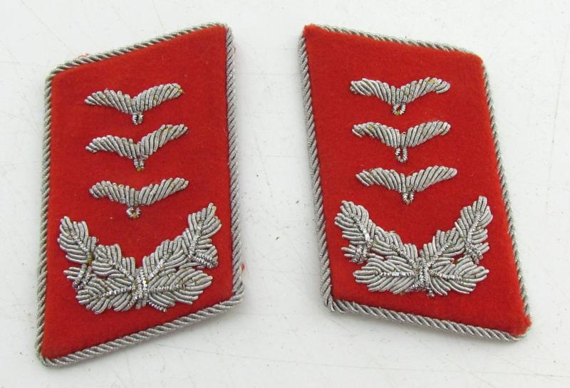 Luftwaffe Hauptmann Collar Tabs for anti-aircraft ‘Flak’