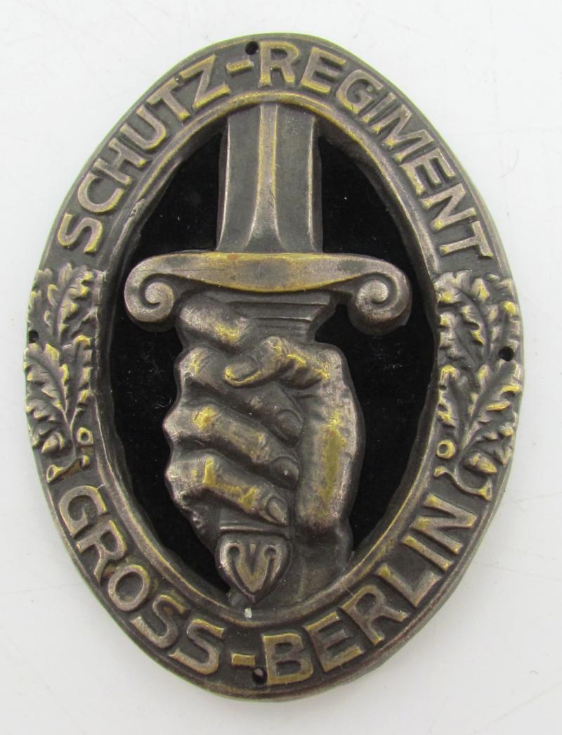Freikorps -Schutz-Regiment Gross-Berlin Sleeve Insignia
