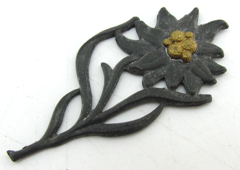 NSDAP SA or Hitlerjugend cap edelweiss by RZM M1/152