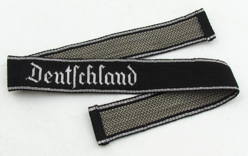 Waffen SS-Standarte ‘Deutschland’ Officers Cufftitle with RZM Tag...Mint