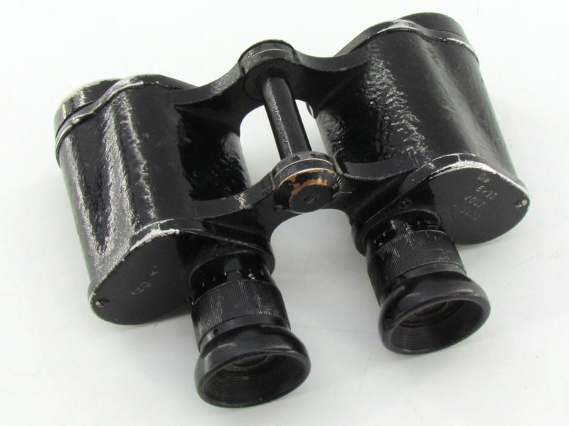 German WWII 6x30 Binoculars – Maker Code “fzg” (Feinmechanik GmbH, Kassel)