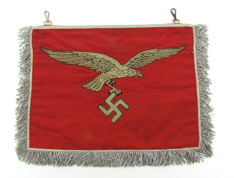 Luftwaffe Flak Regiment 43 Banner (Trumpet Banner / Unit Standard)