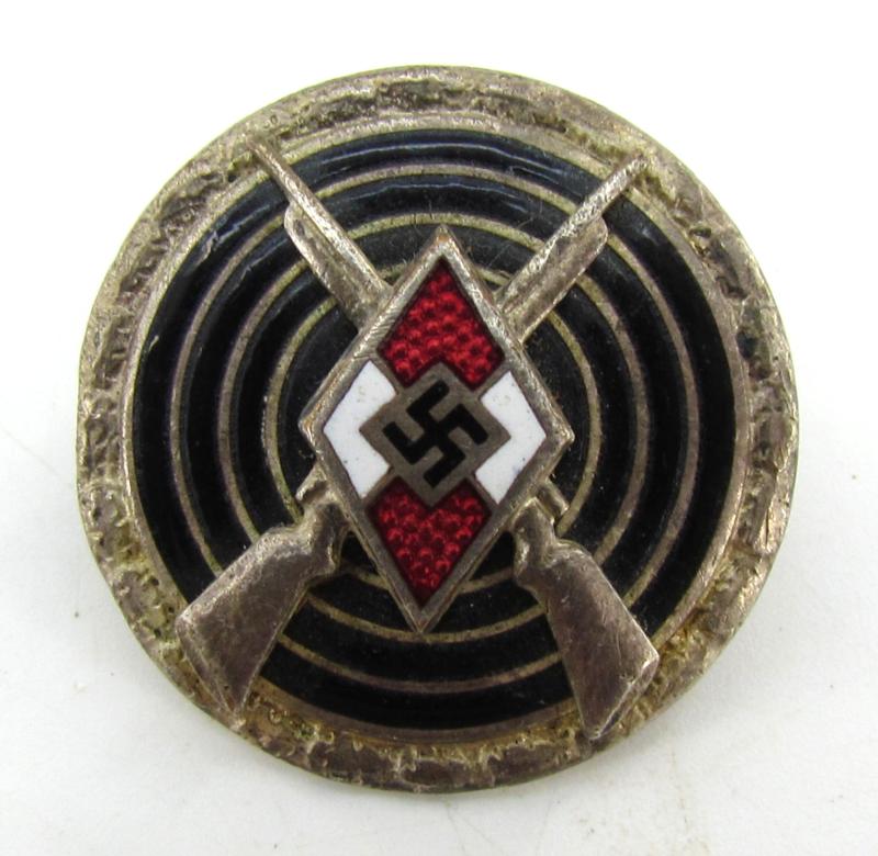 Hitler Youth ( HJ ) Shooting Badge 'RZM M1/63'