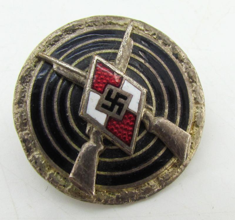 Hitler Youth ( HJ ) Shooting Badge 'RZM M1/63'