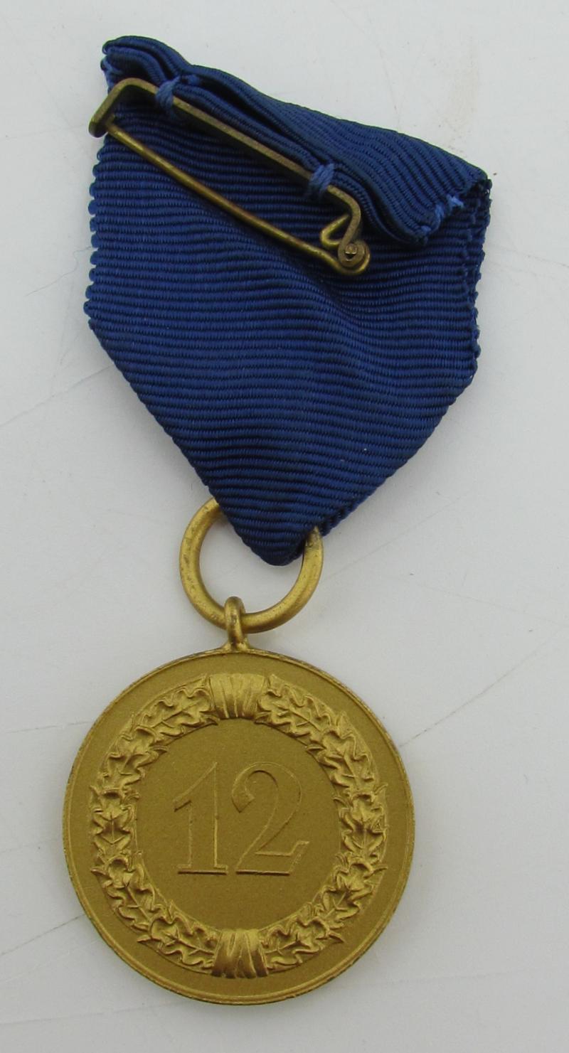 Wehrmacht 12 Years Long Service Award