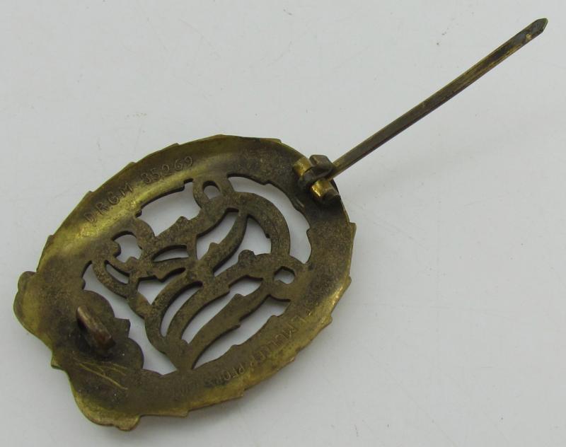 DRL Sports Badge in Bronze ( Ernst L. Müller )