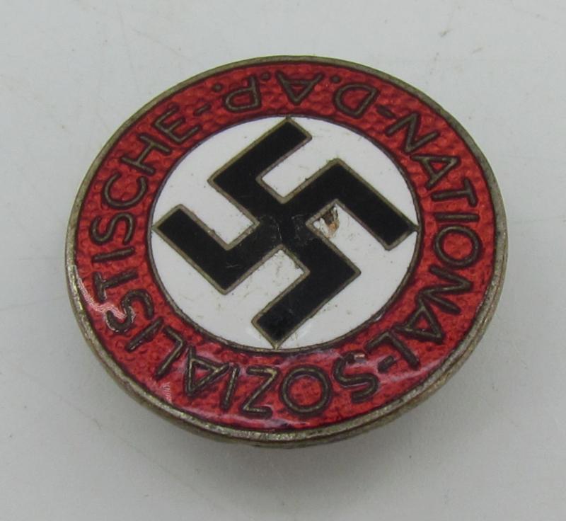 NSDAP Party Button Hole Enamel Badge RZM M1/8