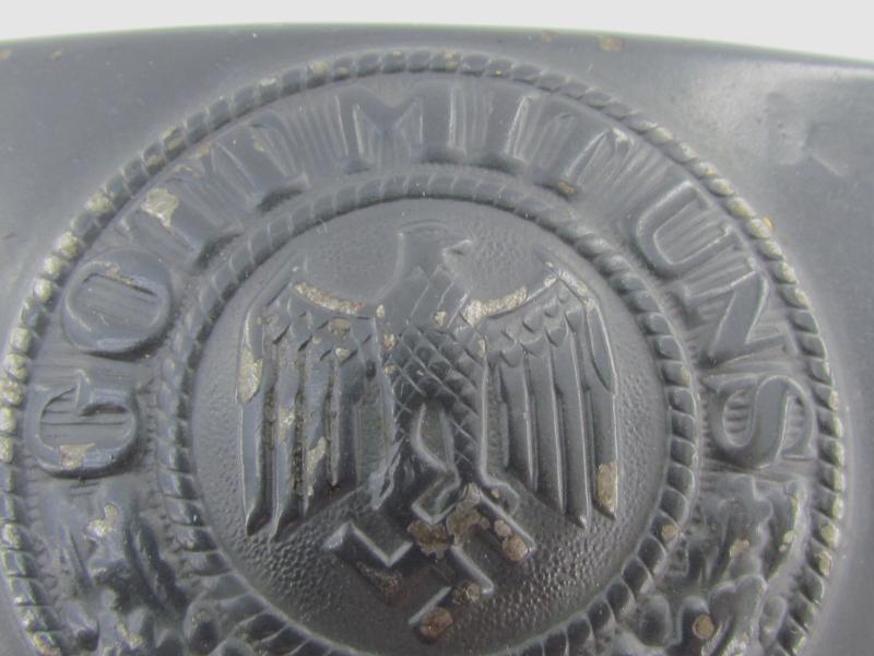Wehrmacht (Heer) Steel belt buckle marked B&N 43