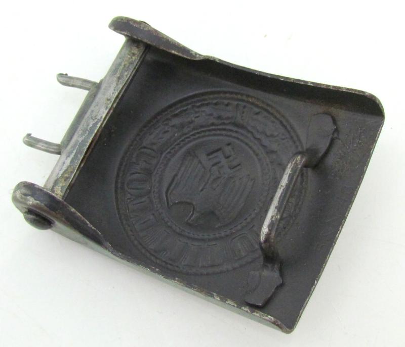 Wehrmacht (Heer) Steel belt buckle marked B&N 43