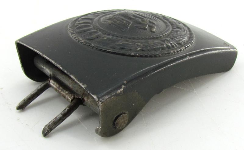 Wehrmacht (Heer) Steel belt buckle marked B&N 43