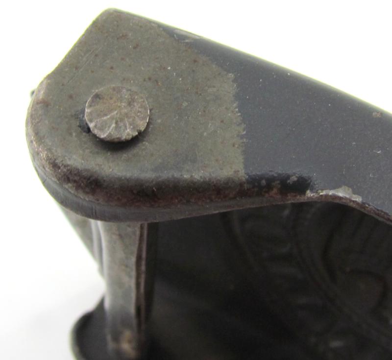 Wehrmacht (Heer) Steel belt buckle marked B&N 43