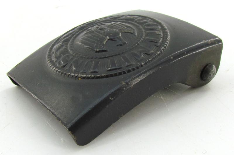 Wehrmacht (Heer) Steel belt buckle marked B&N 43