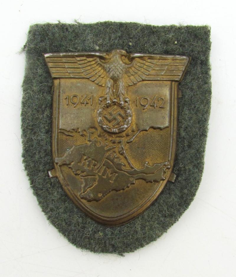 Wehrmacht (Heer) Krim Shield, by Rudolf Souval