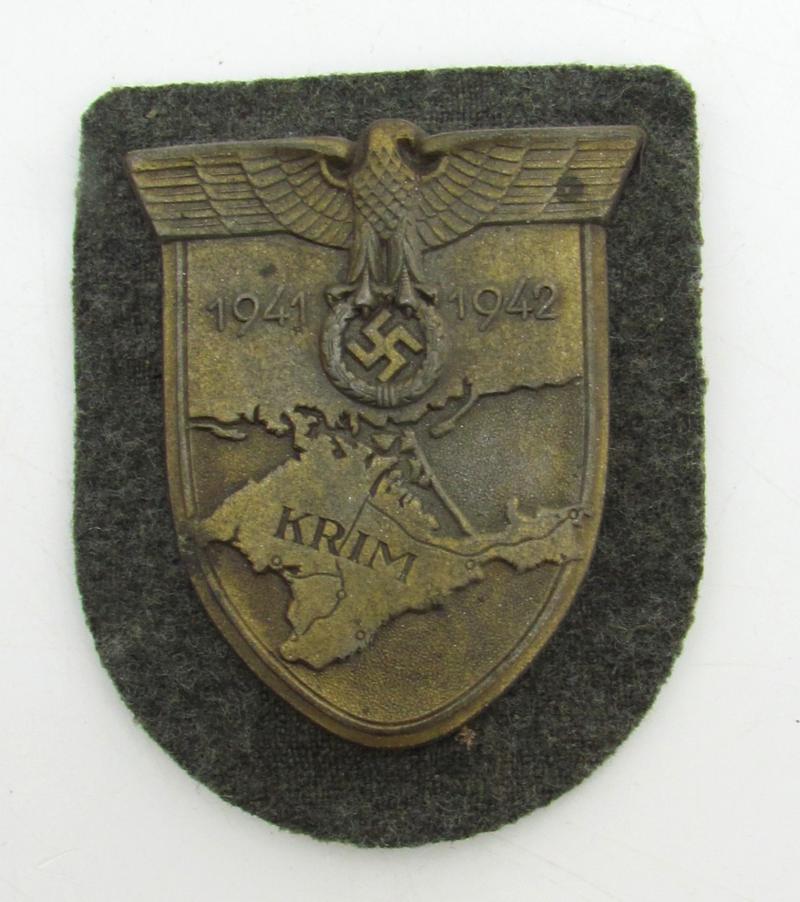 Wehrmacht (Heer) Krim Shield, by Wilhelm Deumer