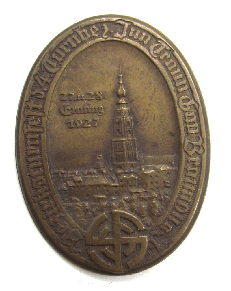 Commemorative Badge – 1st Inn-Donau Turnfest, Enns 1927