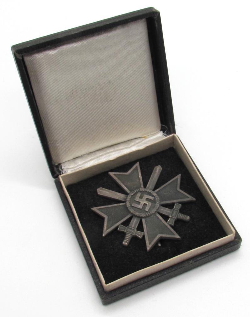 War Merit cross (KVK) first class “65” in Case