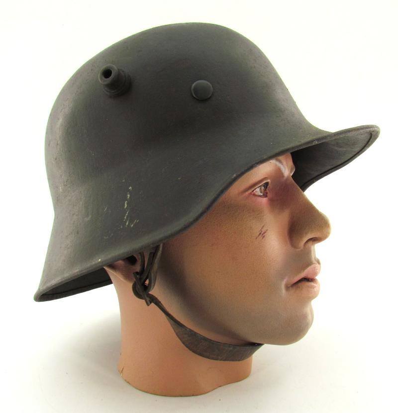 Wehrmacht Reissued German M18 Helmet (ET64) with Early M31 Aluminum Liner