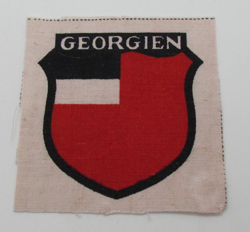 Wehrmacht ( Heer ) Printed 'Georgien' Volunteer Sleeve