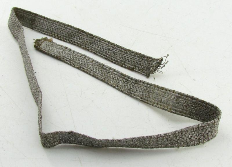 Wehrmacht NCO ‘Unteroffizier’ silver collar tresse