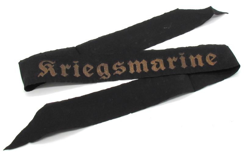 'Kriegsmarine' Cap Tally ( Mützenband )