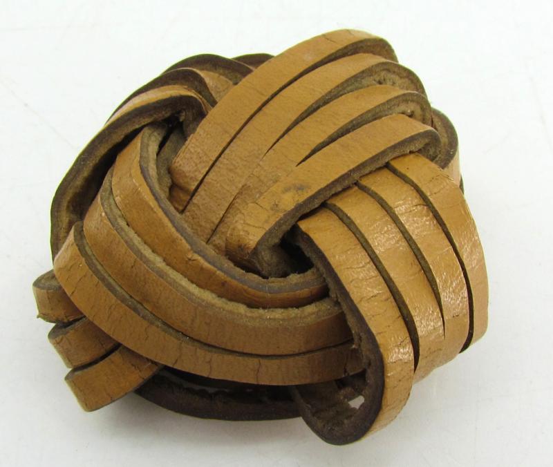 HJ/BDM Leather Scarf Knot