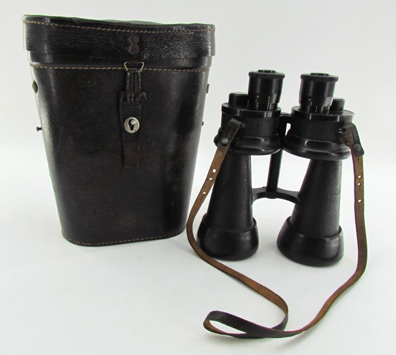 Kriegsmarine Binoculars in Case 7×50 beh 1944
