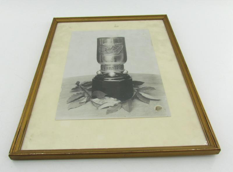 Original Factory Photograph of the WWI “Ehrenbecher für den Sieger im Luftkämpfe”