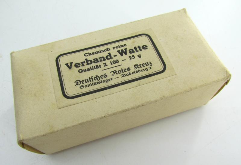 Deutsches Rotes Kreuz (DRK) Verband - Watte